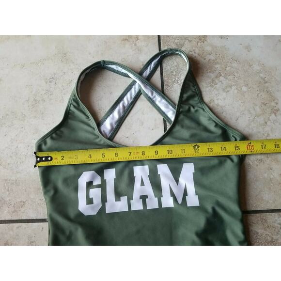 Marilyn Monroe "Glam' Green Swimsuit Women's Size M - Picture 3 of 12